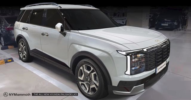 현대차 '팰리세이드 풀체인지' 예상도 (출처 : 뉴욕맘모스)