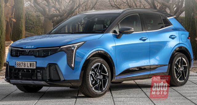 기아 '스포티지 페이스리프트' 예상도 (출처 : autu moto)