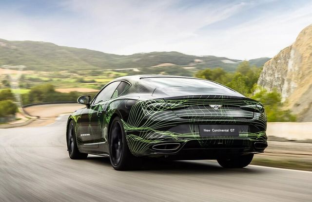 &nbsp;차세대 ‘컨티넨탈 GT’ 티저 이미지