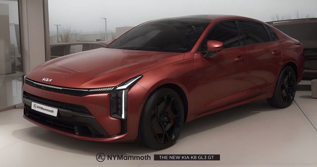 사진 : 기아 K8 페이스리프트 예상도 (출처=NYMammoth)