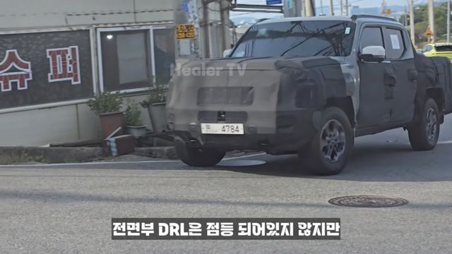 기아 '타스만' 테스트카 (출처 : 힐러TV)