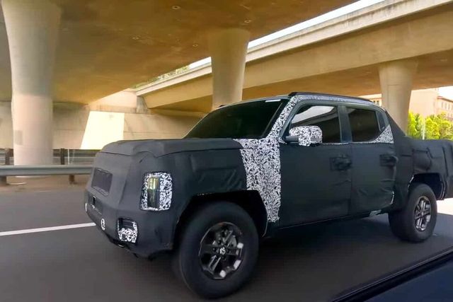 기아 '타스만' 테스트카 (출처 : 오토스파이넷)