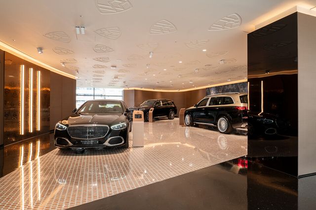 사진 : 청담 전시장 2층 '메르세데스-마이바흐 익스클루시브 라운지 플러스'