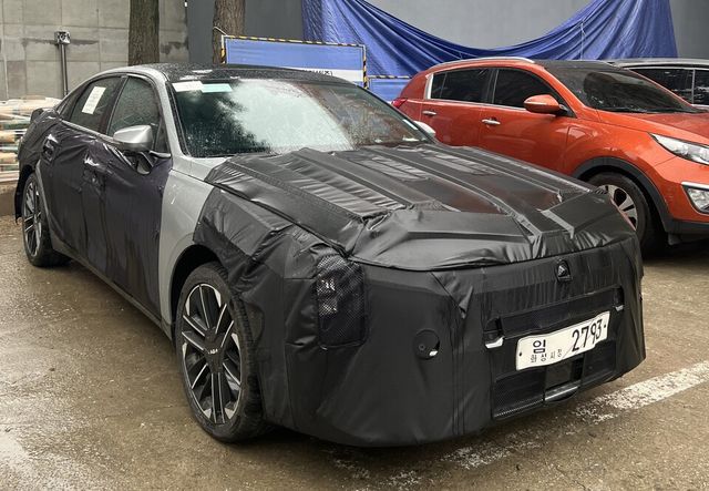 기아 'K8 페이스리프트' 테스트카 (오토스파이넷)