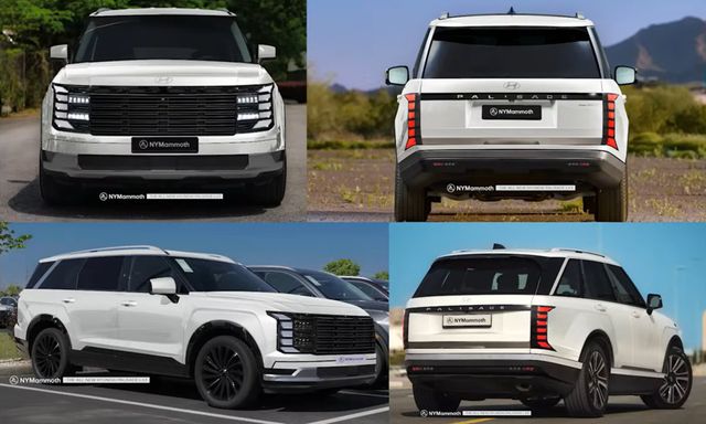 현대차 '팰리세이드 풀체인지' 예상도 (출처 : 뉴욕맘모스)