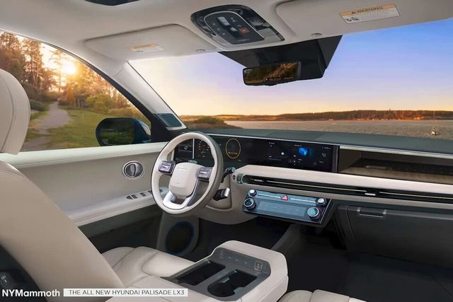 현대차 '팰리세이드 풀체인지' 예상도 (출처 : 뉴욕맘모스)