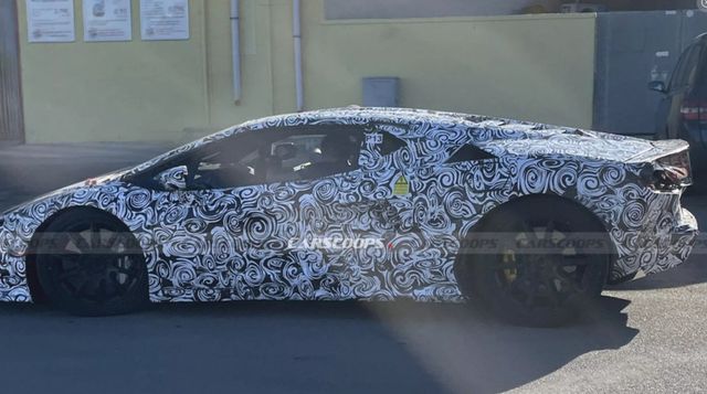 람브로기니 테마라리오 스파이샷(출처:carscoops)