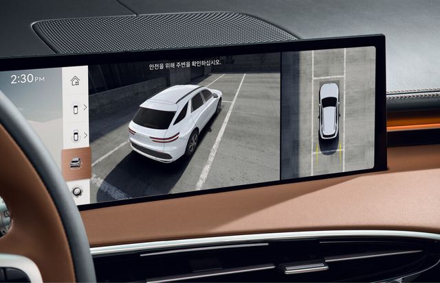 사진 : 제네시스 더 뉴 GV70 서라운드 뷰 모니터