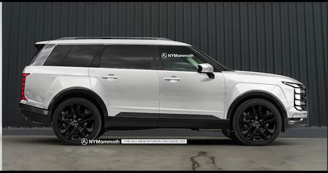 현대차 '팰리세이드 풀체인지' 예상도 (출처 : 뉴욕맘모스)