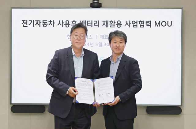 현대글로비스, 에코프로와 전기차(EV) 배터리 재활용 사업 MOU 체결