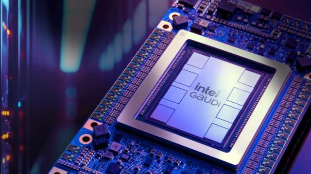 인텔 의 생성형AI용 가속기 가우디3(사진: 인텔 제공)