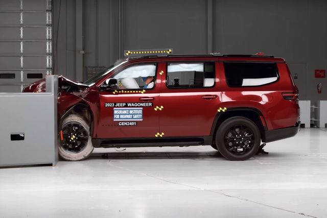 사진 : 지프 왜고니어 (출처=IIHS)