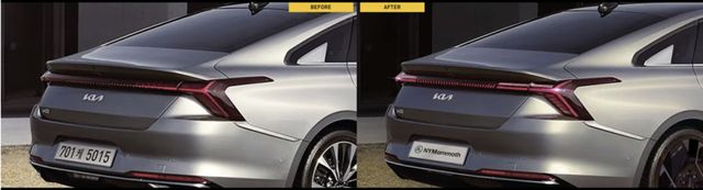 기아 'K8 페이스리프트' 예상도 (출처 : 뉴욕맘모스)