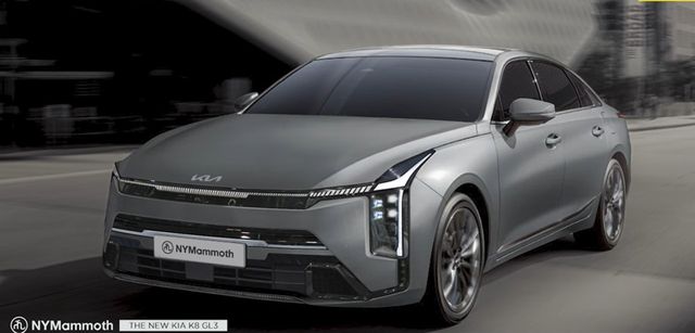 기아 'K8 페이스리프트' 예상도 (출처 : 뉴욕맘모스)