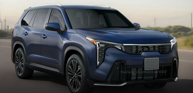 기아 모하비 상상 렌더링(출처:&nbsp;&nbsp;Digimods DESIGN)