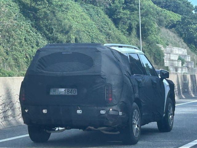 현대차 '팰리세이드 풀체인지' 테스트카 (출처 : 오토스파이넷)