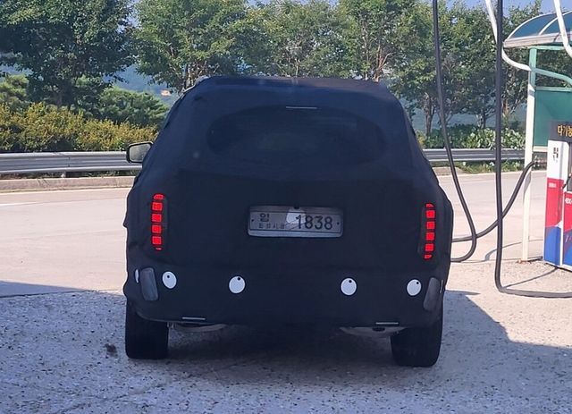 현대차 '팰리세이드 풀체인지' 테스트카 (출처 : 오토스파이넷)