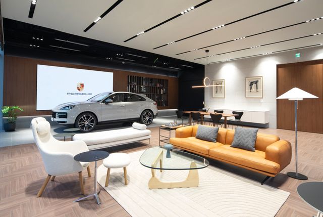 포르쉐 스튜디오 송파 고객라운지