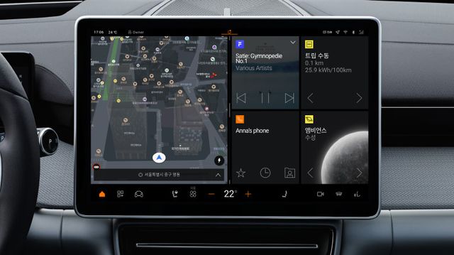 폴스타4 올라 탄 ‘TMAP 오토’…넓어진 가로 디스플레이에 ‘퐁당’