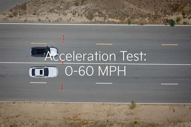 기아 'K5 GT'와 BMW '530i' 대결 (출처 : 기아 아메리카 유튜브 채널)