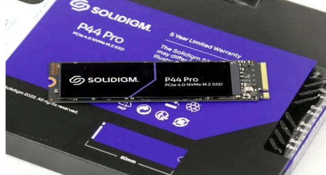 솔리다임의 P44 PRO SSD