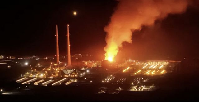 미국 캘리포니아 '모스 랜딩 ESS' 화재 (출처 : USA TODAY)