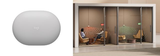 로지텍의 비즈니스 공간 최적화를 위한 스마트 환경 센서 ‘로지텍 스팟(Logitech Spot)’