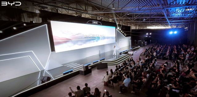 사진: BYD 멕시코 신차 출시 행사