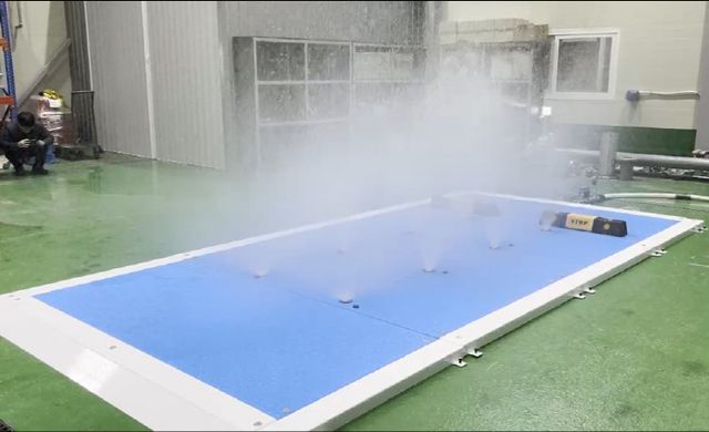 육송의 전기차 화재 확산 지연 시스템