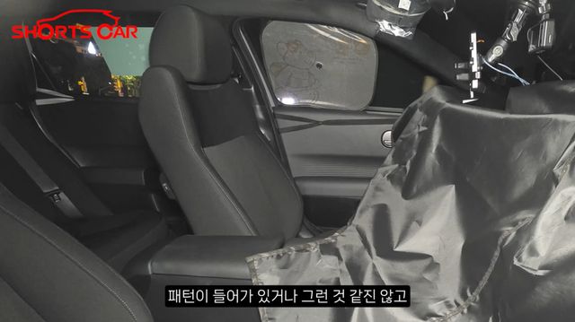 현대차 '아반떼 풀체인지' 테스트카 (출처 : 숏카)