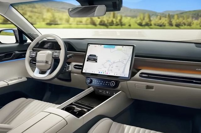 현대차 '그랜저 페이스리프트' 실내 예상도 (출처 : 뉴욕맘모스)