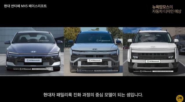 싼타페 예상도)출처:뉴욕맘모스)