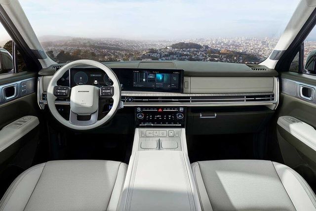 현대차 '싼타페' 현행 모델 인테리어