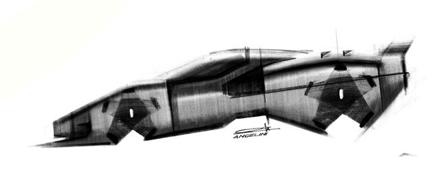 페라리&nbsp;원-오프(One-Off)&nbsp;모델 'SC40' 스케치