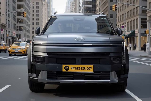 현대차 '싼타페 페이스리프트' 예상도 (출처 : 뉴욕맘모스)