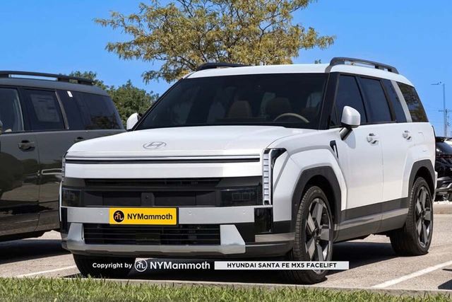 현대차 '싼타페 페이스리프트' 예상도 (출처 : 뉴욕맘모스)