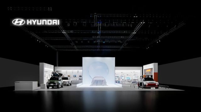 현대차 '재팬 모빌리티쇼 2025' 부스 전경