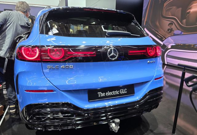 순수 전기차 모델인 메르세데스 벤츠 신형 GLC