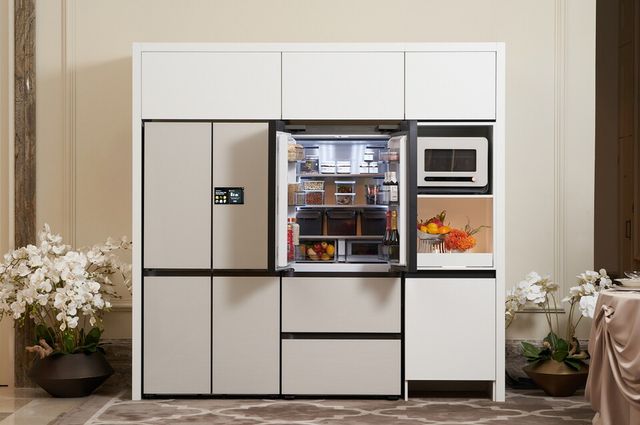 삼성전자가 27일 인천 파라다이스시티에서 열린 '라 리스트(La Liste) 2026' 시상식에서 주방 경험을 혁신하는 다양한 비스포크 AI 가전을 선보였다.