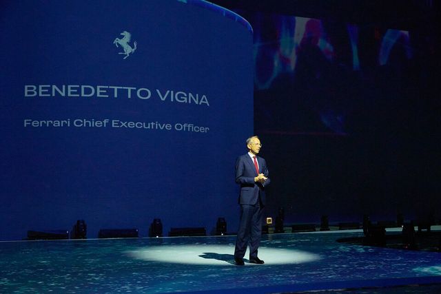 페라리 아말피 코리아 프리미어 행사에 참석한 베네데토 비냐(Benedetto Vigna)&nbsp;페라리&nbsp;CEO&nbsp;(출처 : 페라리)