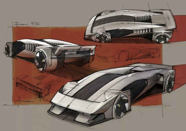 페라리 최초의 디지털 하이퍼카 'F76'