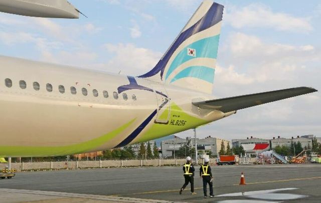 에어부산 항공기