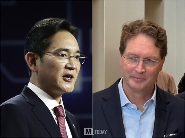 이재용 삼성전자 회장이 2년 만에 한국에 방한한 올라 칼레니우스 메르세데스-벤츠 회장과 13일 저녁 회동한다. (출처 : 삼성전자, 엠투데이 최태인 기자)
