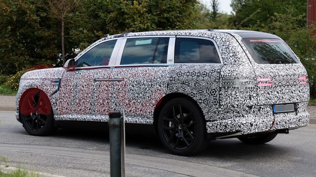 사진 : 제네시스 GV90 테스트카 (출처=Autoblog)