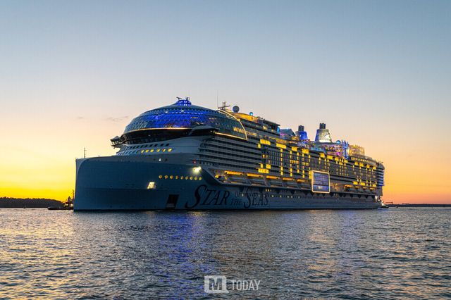 세계 최대 크기 '스타 오브 더 시즈(Star of the Seas)' 크루즈선 (출처 : 삼성전자)