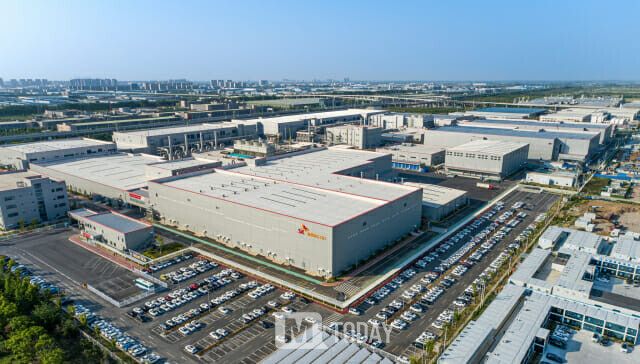SK온 옌청 배터리 공장 전경 (출처 : SK온)