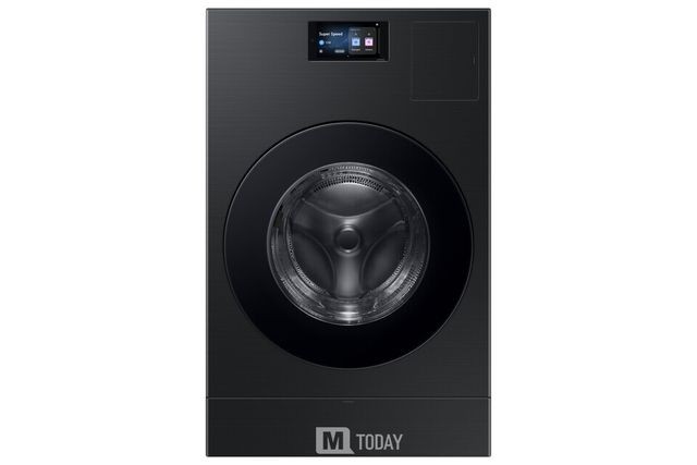 미국 주택 구조에 특화된 벤트 타입 '비스포크 AI 콤보' 세탁건조기 제품이미지 (출처 : 삼성전자)