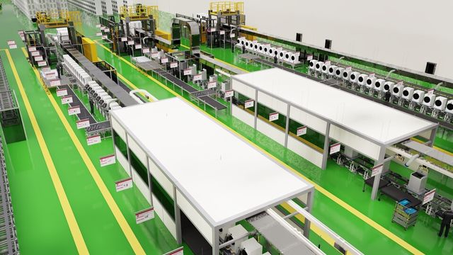 LG전자가 보유한 냉각 솔루션과 친환경 열회수 시스템, 고효율 직류(DC) 전력 솔루션 등을 활용해 가상으로 구축한 AI 데이터센터 모습. LG전자는 칠러, 액체냉각 솔루션 등을 앞세워 AI 데이터센터에서 사업기회 확보를 추진한다. (출처 : LG전자)