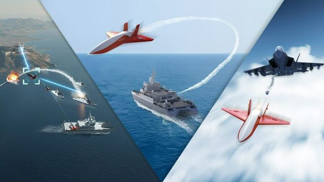 아음속 무인표적기 이미지(출처:대한항공)