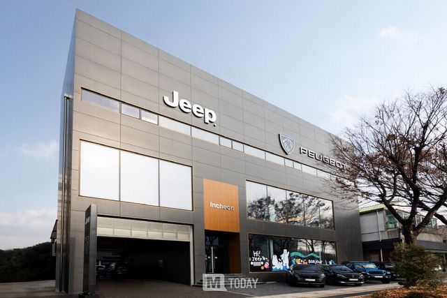 스텔란티스 SBH 인천 전시장 전경